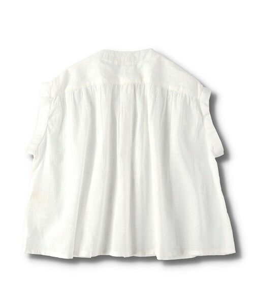 BRANSHES（ブランシェス）の「【India】シンプルシャツ（シャツ/ブラウス・キッズ・オフホワイト・130/100/150/120/110/140）」の12枚目の写真