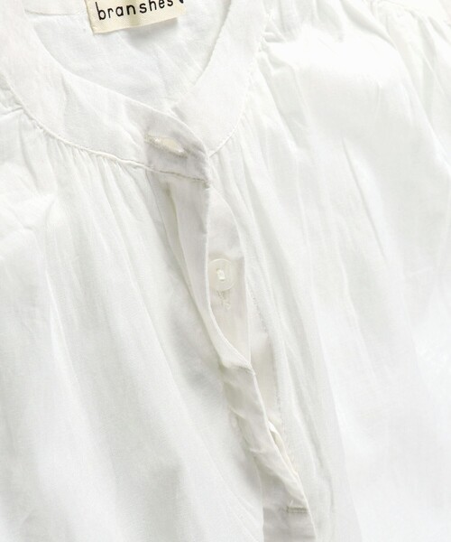 BRANSHES（ブランシェス）の「【India】シンプルシャツ（シャツ/ブラウス・キッズ・オフホワイト・130/100/150/120/110/140）」の14枚目の写真