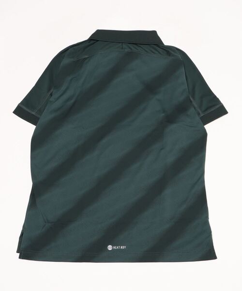 adidas(アディダス)の「HEAT.RDY グラデーションプリント 半袖ポロシャツ【adidas Golf/アディダスゴルフ】(ポロシャツ・メンズ・ネイビー/グリーン・SMALL/XX-LARGE/X-LARGE/LARGE/MEDIUM)」の12枚目の写真