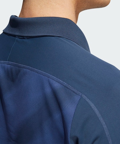 adidas(アディダス)の「HEAT.RDY グラデーションプリント 半袖ポロシャツ【adidas Golf/アディダスゴルフ】(ポロシャツ・メンズ・ネイビー/グリーン・SMALL/XX-LARGE/X-LARGE/LARGE/MEDIUM)」の9枚目の写真