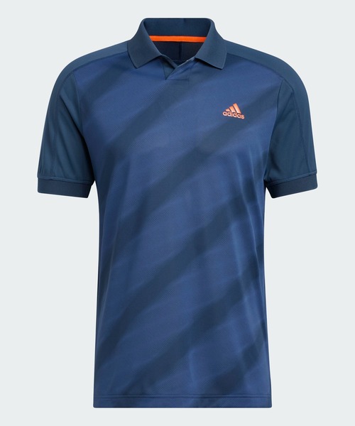 adidas(アディダス)の「HEAT.RDY グラデーションプリント 半袖ポロシャツ【adidas Golf/アディダスゴルフ】(ポロシャツ・メンズ・ネイビー/グリーン・SMALL/XX-LARGE/X-LARGE/LARGE/MEDIUM)」の7枚目の写真