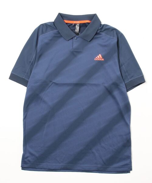 adidas(アディダス)の「HEAT.RDY グラデーションプリント 半袖ポロシャツ【adidas Golf/アディダスゴルフ】(ポロシャツ・メンズ・ネイビー/グリーン・SMALL/XX-LARGE/X-LARGE/LARGE/MEDIUM)」の10枚目の写真
