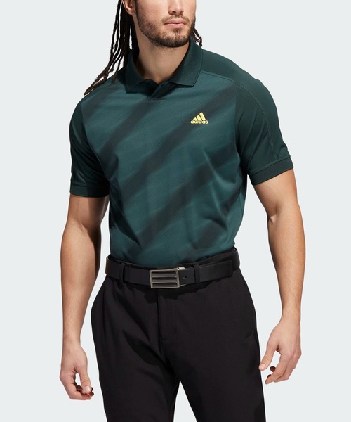 adidas(アディダス)の「HEAT.RDY グラデーションプリント 半袖ポロシャツ【adidas Golf/アディダスゴルフ】(ポロシャツ・メンズ・ネイビー/グリーン・SMALL/XX-LARGE/X-LARGE/LARGE/MEDIUM)」の16枚目の写真