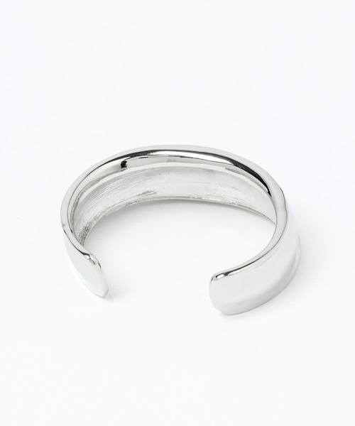 Andemiu（アンデミュウ）の「メタルワイドバングル347866（バングル/リストバンド・レディース・シルバー・FREE）」の7枚目の写真