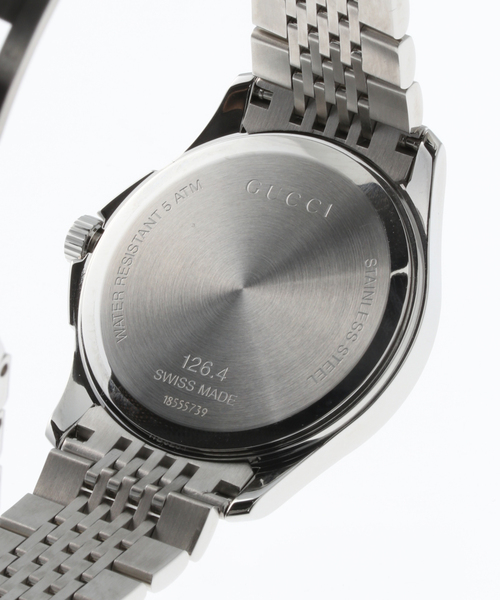 HIROB（ヒロブ）の「【GUCCI / グッチ】YA1264174【 ウォッチ 】（アナログ腕時計・レディース・シルバー・FREE）」の6枚目の写真
