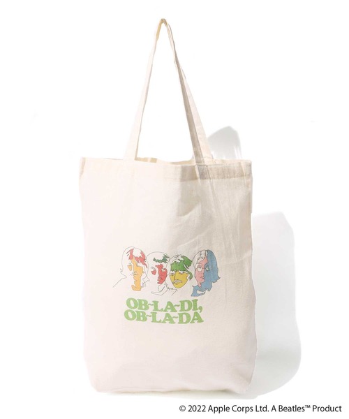 The Beatles（ザビートルズ）の「ROOPTOKYO別注:THE BEATLES/ザ ビートルズ OB~LA~DI, OB~LA~DA トートバッグ（トートバッグ・レディース・ベージュ系その他・FREE）」の11枚目の写真