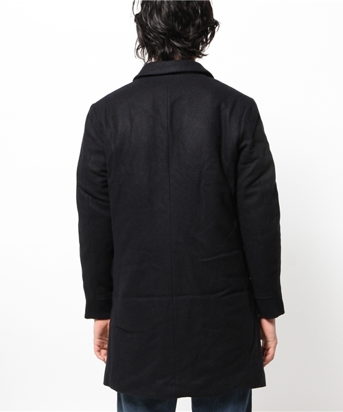 OUTLET(アウトレット)の「【WHO'S WHO gallery】GG中綿リブチェスター(チェスターコート・メンズ・グレー/ネイビー・LARGE/MEDIUM)」の5枚目の写真