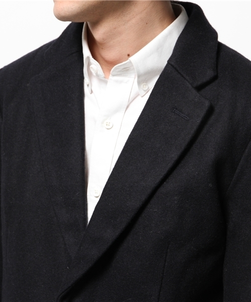OUTLET(アウトレット)の「【WHO'S WHO gallery】GG中綿リブチェスター(チェスターコート・メンズ・グレー/ネイビー・LARGE/MEDIUM)」の7枚目の写真