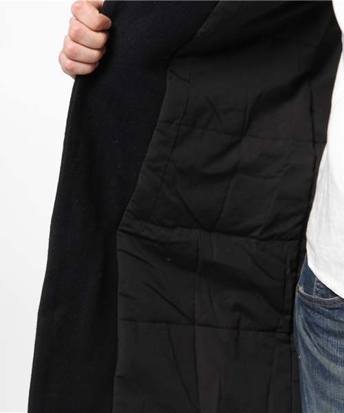 OUTLET(アウトレット)の「【WHO'S WHO gallery】GG中綿リブチェスター(チェスターコート・メンズ・グレー/ネイビー・LARGE/MEDIUM)」の15枚目の写真