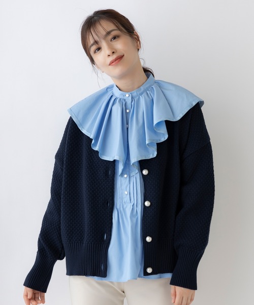 Sono（ソーノ）の「【SONO/ソーノ】ビッグパールニット