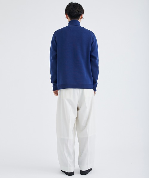 city（シティ）の「【洗える】 COTTON TURTLE NECK KNIT/撥水 コットンタートルネックニット（ニット/セーター・メンズ・ライトブルー/ブラック/ネイビー/オフホワイト・1/2/3）」の10枚目の写真