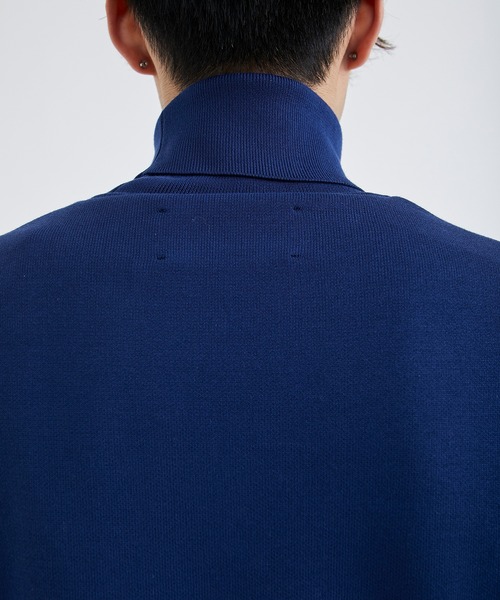 city（シティ）の「【洗える】 COTTON TURTLE NECK KNIT/撥水 コットンタートルネックニット（ニット/セーター・メンズ・ライトブルー/ブラック/ネイビー/オフホワイト・1/2/3）」の14枚目の写真