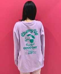 Candy Stripper | CHERRY UP L/S Tシャツ(Tシャツ/カットソー)