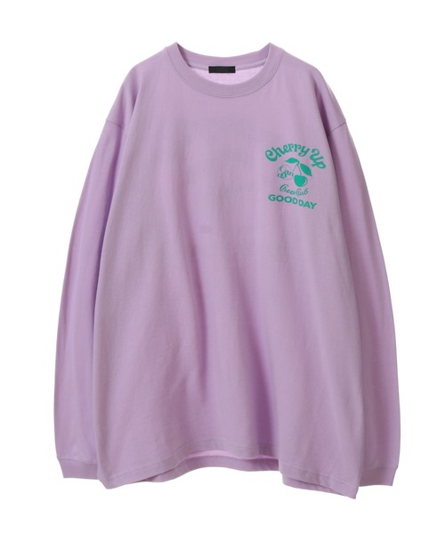 Candy Stripper（キャンディストリッパー）の「CHERRY UP L/S Tシャツ（Tシャツ/カットソー・レディース・ブラック/オフホワイト/ラベンダー・2）」の11枚目の写真