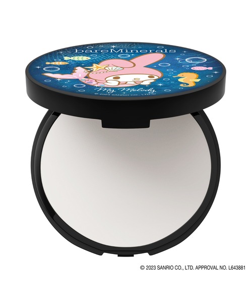 bareMinerals（ベアミネラル）の「オリジナル ミネラルベール プレスト パウダー（フェイスパウダー・レディース・トランスルーセント/シアー フェア/シアー ミディアム/トランスルーセント（マイメロディ 人魚）/トランスルーセント（クロミ 人魚）/トランスルーセント（クロミ 水着）/トランスルーセント（マイメロディ 水着）/シアー フェア（クロミ 人魚）/シアー フェア（マイメロディ 人魚）/トランスルーセント（マイメロディ）/トランスルーセント（クロミ）・FREE）」の6枚目の写真