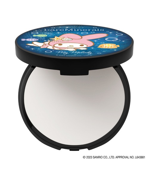 bareMinerals（ベアミネラル）の「オリジナル ミネラルベール プレスト パウダー（フェイスパウダー・レディース・トランスルーセント/シアー フェア/シアー ミディアム/トランスルーセント（マイメロディ 人魚）/トランスルーセント（クロミ 人魚）/トランスルーセント（クロミ 水着）/トランスルーセント（マイメロディ 水着）/シアー フェア（クロミ 人魚）/シアー フェア（マイメロディ 人魚）/トランスルーセント（マイメロディ）/トランスルーセント（クロミ）・FREE）」の7枚目の写真