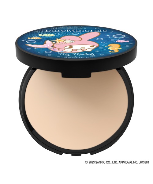 bareMinerals（ベアミネラル）の「オリジナル ミネラルベール プレスト パウダー（フェイスパウダー・レディース・トランスルーセント/シアー フェア/シアー ミディアム/トランスルーセント（マイメロディ 人魚）/トランスルーセント（クロミ 人魚）/トランスルーセント（クロミ 水着）/トランスルーセント（マイメロディ 水着）/シアー フェア（クロミ 人魚）/シアー フェア（マイメロディ 人魚）/トランスルーセント（マイメロディ）/トランスルーセント（クロミ）・FREE）」の9枚目の写真