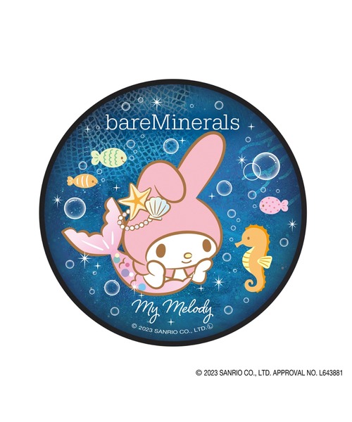 bareMinerals（ベアミネラル）の「オリジナル ミネラルベール プレスト パウダー（フェイスパウダー・レディース・トランスルーセント/シアー フェア/シアー ミディアム/トランスルーセント（マイメロディ 人魚）/トランスルーセント（クロミ 人魚）/トランスルーセント（クロミ 水着）/トランスルーセント（マイメロディ 水着）/シアー フェア（クロミ 人魚）/シアー フェア（マイメロディ 人魚）/トランスルーセント（マイメロディ）/トランスルーセント（クロミ）・FREE）」の16枚目の写真