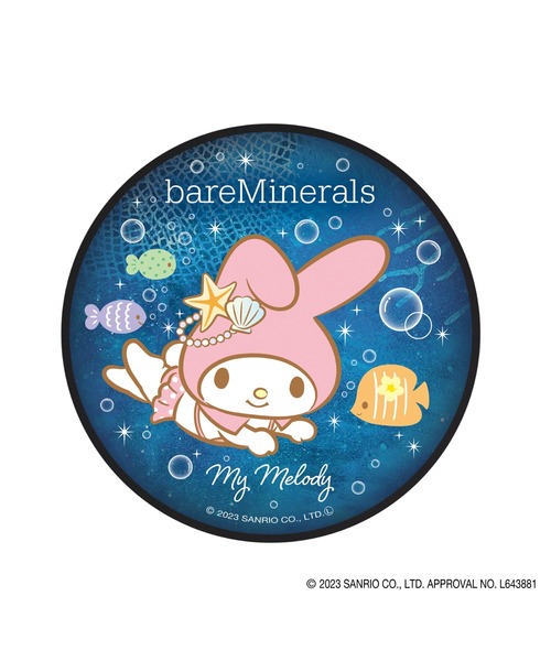 bareMinerals（ベアミネラル）の「オリジナル ミネラルベール プレスト パウダー（フェイスパウダー・レディース・トランスルーセント/シアー フェア/シアー ミディアム/トランスルーセント（マイメロディ 人魚）/トランスルーセント（クロミ 人魚）/トランスルーセント（クロミ 水着）/トランスルーセント（マイメロディ 水着）/シアー フェア（クロミ 人魚）/シアー フェア（マイメロディ 人魚）/トランスルーセント（マイメロディ）/トランスルーセント（クロミ）・FREE）」の17枚目の写真