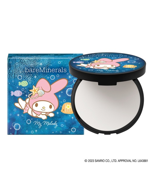 bareMinerals（ベアミネラル）の「オリジナル ミネラルベール プレスト パウダー（フェイスパウダー・レディース・トランスルーセント/シアー フェア/シアー ミディアム/トランスルーセント（マイメロディ 人魚）/トランスルーセント（クロミ 人魚）/トランスルーセント（クロミ 水着）/トランスルーセント（マイメロディ 水着）/シアー フェア（クロミ 人魚）/シアー フェア（マイメロディ 人魚）/トランスルーセント（マイメロディ）/トランスルーセント（クロミ）・FREE）」の18枚目の写真