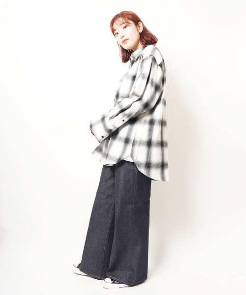 THE SHINZONE（ザ シンゾーン）の「DOUBLE CUFF CHECK SHIRT（シャツ
