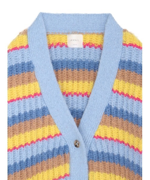 AMAIL（アマイル）の「Volume sleeve loose cd（カーディガン/ボレロ・レディース・ベージュ/ピンク/ラベンダー・FREE）」の16枚目の写真