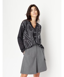 ARMANI EXCHANGE | 【A|X アルマーニ エクスチェンジ】ロゴデザイン　Vネックニット(ニット/セーター)