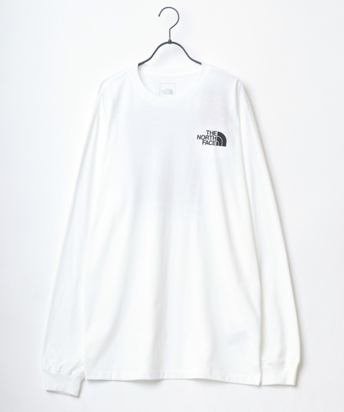 THE NORTH FACE(ザノースフェイス)の「THE NORTH FACE/ザノースフェイス BOX NSE/SLEEVE HIT L/S TEE/ロゴ ロングスリーブTシャツ(Tシャツ/カットソー・メンズ・ブラック/ホワイト/ホワイト系その他/ブラック系その他・M/L/XL)」の7枚目の写真
