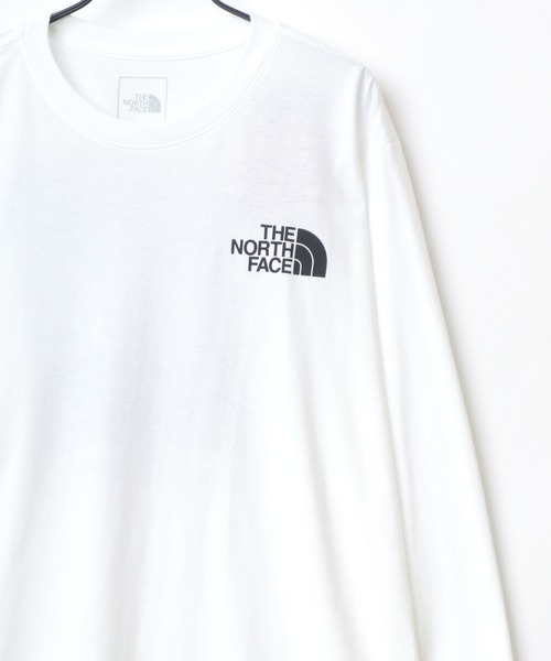 THE NORTH FACE(ザノースフェイス)の「THE NORTH FACE/ザノースフェイス BOX NSE/SLEEVE HIT L/S TEE/ロゴ ロングスリーブTシャツ(Tシャツ/カットソー・メンズ・ブラック/ホワイト/ホワイト系その他/ブラック系その他・M/L/XL)」の5枚目の写真