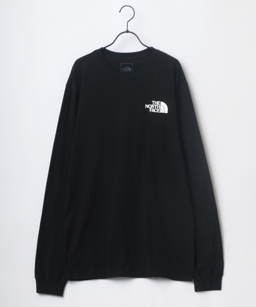THE NORTH FACE(ザノースフェイス)の「THE NORTH FACE/ザノースフェイス BOX NSE/SLEEVE HIT L/S TEE/ロゴ ロングスリーブTシャツ(Tシャツ/カットソー・メンズ・ブラック/ホワイト/ホワイト系その他/ブラック系その他・M/L/XL)」の8枚目の写真