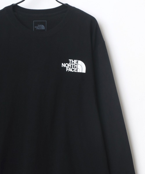 THE NORTH FACE(ザノースフェイス)の「THE NORTH FACE/ザノースフェイス BOX NSE/SLEEVE HIT L/S TEE/ロゴ ロングスリーブTシャツ(Tシャツ/カットソー・メンズ・ブラック/ホワイト/ホワイト系その他/ブラック系その他・M/L/XL)」の6枚目の写真