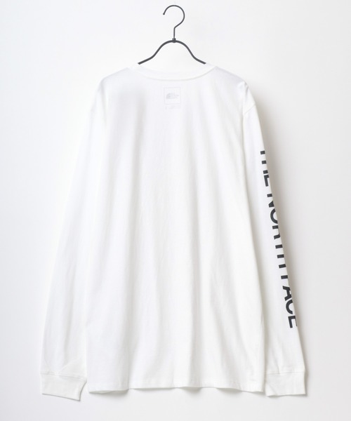 THE NORTH FACE(ザノースフェイス)の「THE NORTH FACE/ザノースフェイス BOX NSE/SLEEVE HIT L/S TEE/ロゴ ロングスリーブTシャツ(Tシャツ/カットソー・メンズ・ブラック/ホワイト/ホワイト系その他/ブラック系その他・M/L/XL)」の14枚目の写真