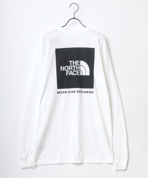 THE NORTH FACE(ザノースフェイス)の「THE NORTH FACE/ザノースフェイス BOX NSE/SLEEVE HIT L/S TEE/ロゴ ロングスリーブTシャツ(Tシャツ/カットソー・メンズ・ブラック/ホワイト/ホワイト系その他/ブラック系その他・M/L/XL)」の18枚目の写真
