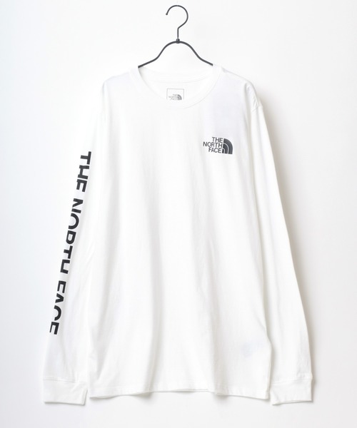 THE NORTH FACE(ザノースフェイス)の「THE NORTH FACE/ザノースフェイス BOX NSE/SLEEVE HIT L/S TEE/ロゴ ロングスリーブTシャツ(Tシャツ/カットソー・メンズ・ブラック/ホワイト/ホワイト系その他/ブラック系その他・M/L/XL)」の16枚目の写真