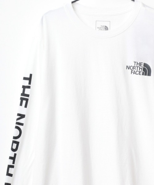 THE NORTH FACE(ザノースフェイス)の「THE NORTH FACE/ザノースフェイス BOX NSE/SLEEVE HIT L/S TEE/ロゴ ロングスリーブTシャツ(Tシャツ/カットソー・メンズ・ブラック/ホワイト/ホワイト系その他/ブラック系その他・M/L/XL)」の20枚目の写真