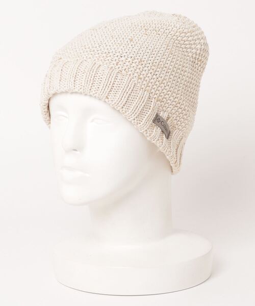 Columbia（コロンビア）の「コロンビア  Ali Peak? II Beanie（ニットキャップ/ビーニー・レディース・クリーム/ネイビー・ﾌﾘ-）」の2枚目の写真
