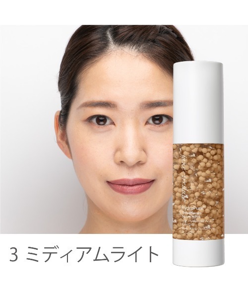 Janeiredale（ジェーンアイルデール）の「ハイドロピュアティントセラム（ファンデーション・レディース・Light to Medium3/Medium4/Fair1/Light2/Medium to Dark5・FREE）」の13枚目の写真