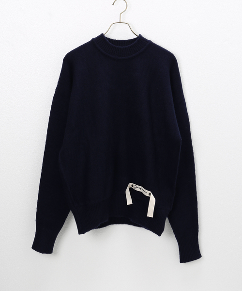 JACQUEMUS(ジャックムス)の「【JACQUEMUS / ジャックムス】 LA MAILLE GARDIAN(ニット/セーター・メンズ・ホワイト/ピンク/ネイビー・X-SMALL/SMALL)」の2枚目の写真