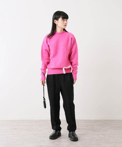 JACQUEMUS(ジャックムス)の「【JACQUEMUS / ジャックムス】 LA MAILLE GARDIAN(ニット/セーター・メンズ・ホワイト/ピンク/ネイビー・X-SMALL/SMALL)」の5枚目の写真