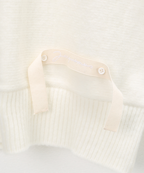 JACQUEMUS(ジャックムス)の「【JACQUEMUS / ジャックムス】 LA MAILLE GARDIAN(ニット/セーター・メンズ・ホワイト/ピンク/ネイビー・X-SMALL/SMALL)」の11枚目の写真