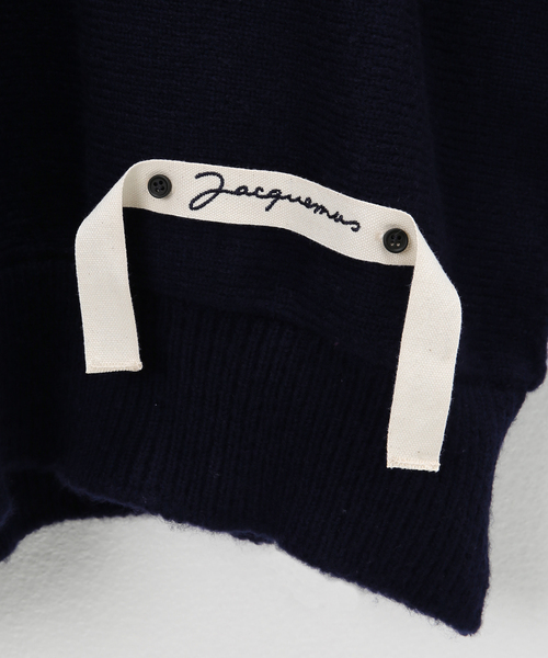 JACQUEMUS(ジャックムス)の「【JACQUEMUS / ジャックムス】 LA MAILLE GARDIAN(ニット/セーター・メンズ・ホワイト/ピンク/ネイビー・X-SMALL/SMALL)」の12枚目の写真