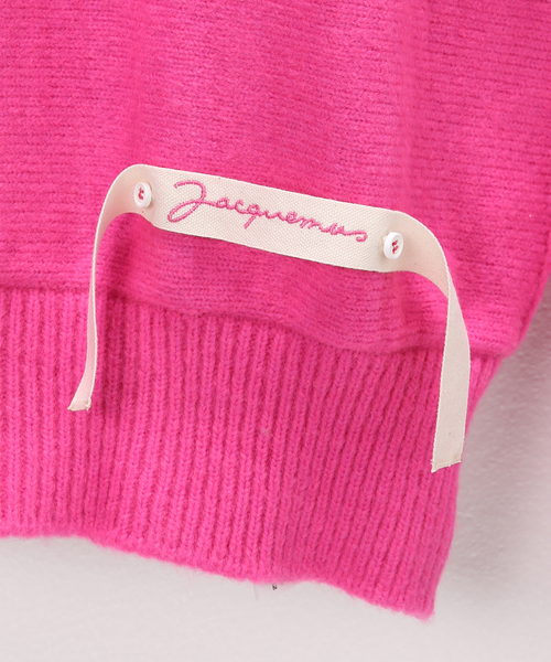 JACQUEMUS(ジャックムス)の「【JACQUEMUS / ジャックムス】 LA MAILLE GARDIAN(ニット/セーター・メンズ・ホワイト/ピンク/ネイビー・X-SMALL/SMALL)」の13枚目の写真