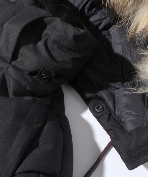 mont-bell（モンベル）の「【mont-bell KOREA/モンベルコリア】ラクーンファー付きフーデッド アーバンダウンジャケット（ダウンジャケット/コート・メンズ・ブラック・95/105/100）」の10枚目の写真