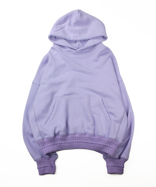 Universal Style Wear(ユニバーサルスタイルウェア)の「Universal Style Wear ビッグ ドルマン パーカー(パーカー・メンズ・ブルー系/ライトパープル/イエロー/オフホワイト・MEDIUM/LARGE/X-LARGE)」の8枚目の写真