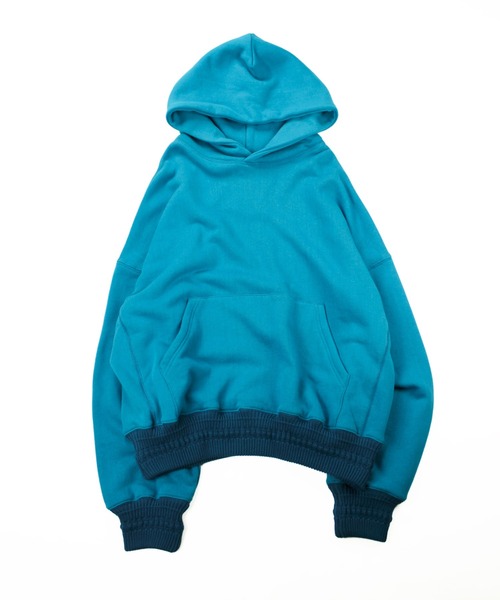 Universal Style Wear(ユニバーサルスタイルウェア)の「Universal Style Wear ビッグ ドルマン パーカー(パーカー・メンズ・ブルー系/ライトパープル/イエロー/オフホワイト・MEDIUM/LARGE/X-LARGE)」の9枚目の写真