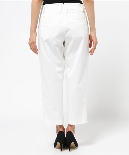 EDIT. FOR LULU（エディットフォールル）の「◆ストレッチタック ワイド9分丈パンツ（その他パンツ・レディース・ホワイト/ブラウン系その他/ネイビー・34/38/36）」の12枚目の写真