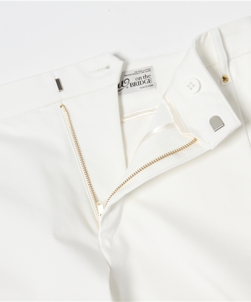 EDIT. FOR LULU（エディットフォールル）の「◆ストレッチタック ワイド9分丈パンツ（その他パンツ・レディース・ホワイト/ブラウン系その他/ネイビー・34/38/36）」の6枚目の写真