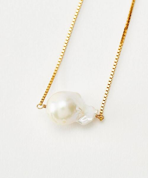 La Soeur（ラスール）の「La Soeur /別注バロックパールネックレス N22