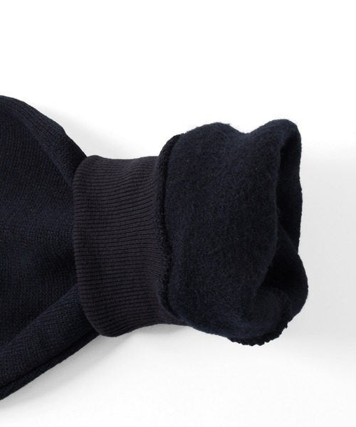 GLAZOS（グラソス）の「ニットフリース・ZIPパーカー（パーカー・キッズ・ネイビー/グレー・150cm/160cm/170cm/140cm）」の14枚目の写真