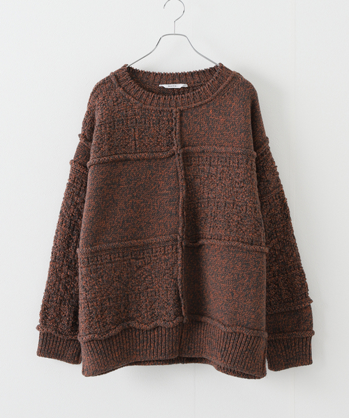 JOINT WORKS（ジョイントワークス）の「【Name. / ネーム】PATCHWORK KNIT SWEATER（ニット/セーター
